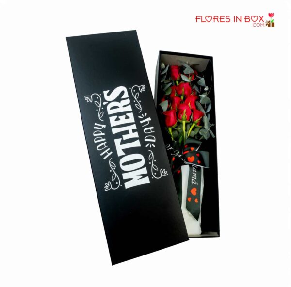 Happy day mom (Cajas Color Blanco o Negro)