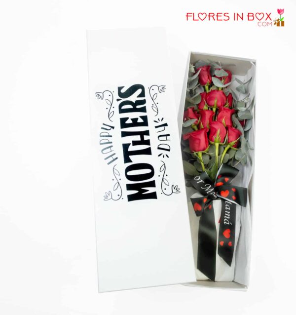 Happy day mom (Cajas Color Blanco o Negro)