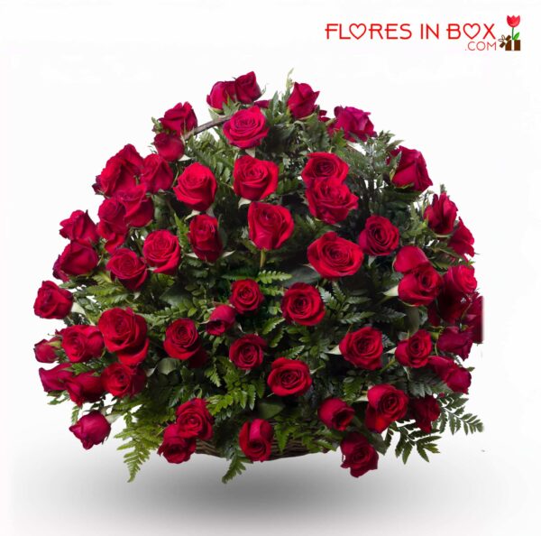 Canasta 100 Rosas